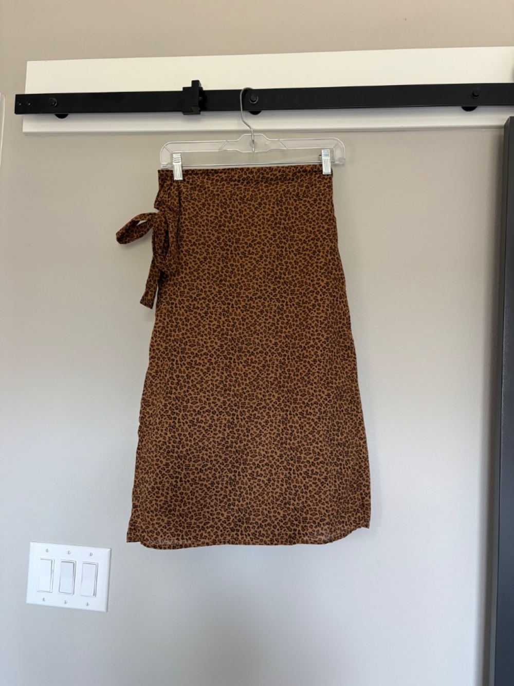 J Crew Leopard Print Swim Sarong - Picture 2 of 8